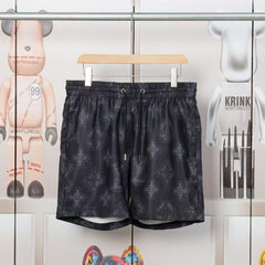 Men's jacquard letter beach pants