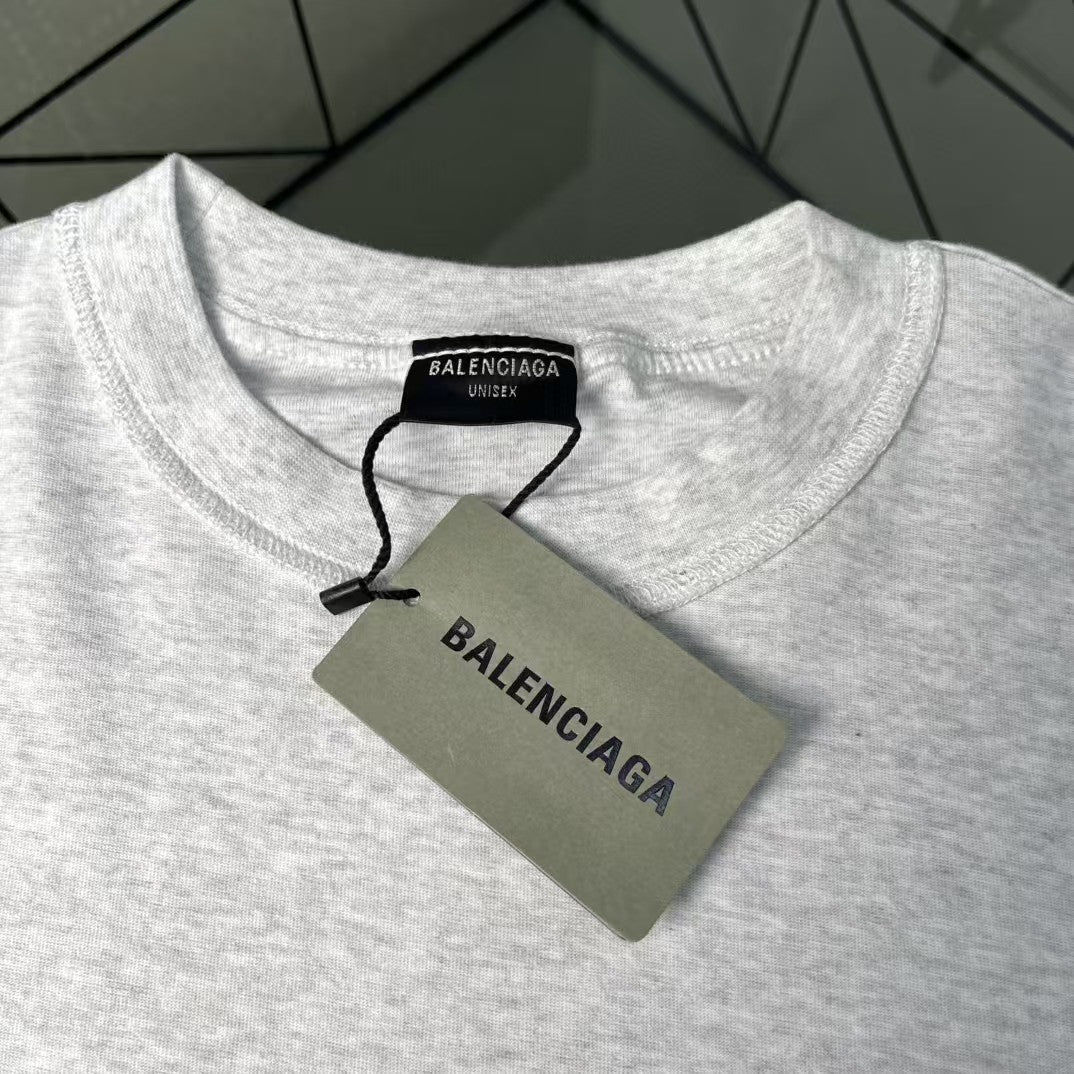 Men's anti embroidery short sleeved T-shirt