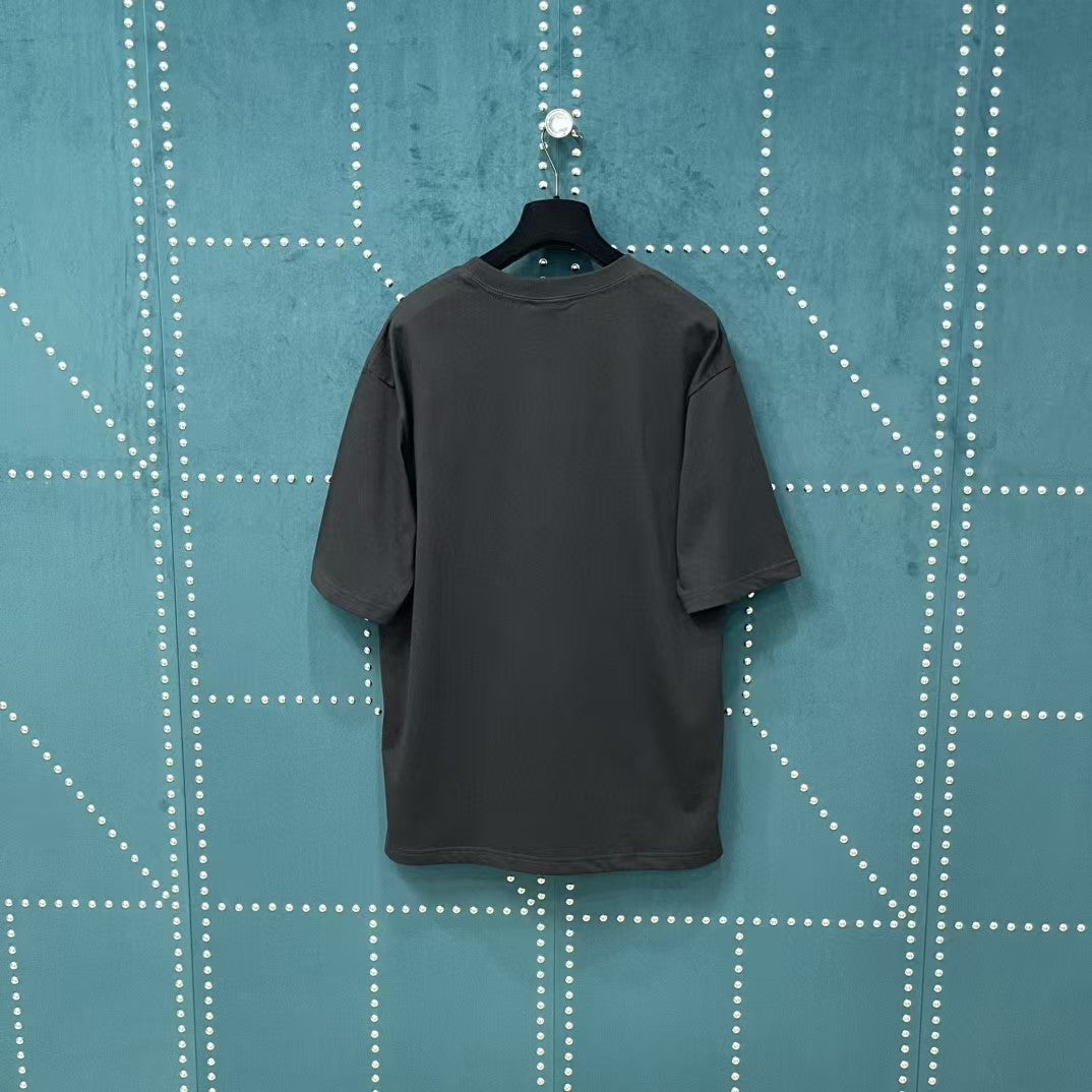 Men's printed short sleeved T-shirt