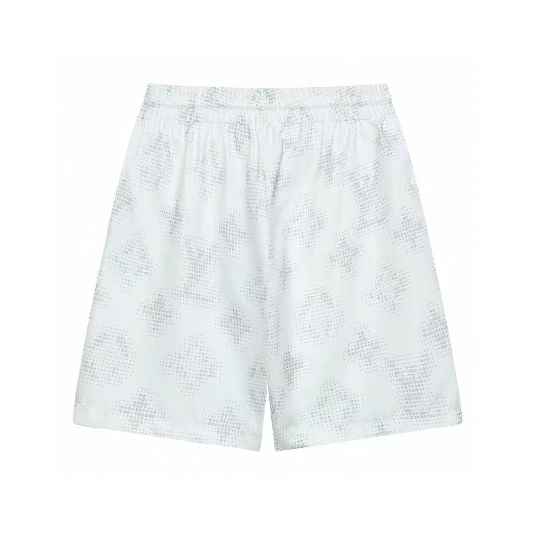 Men's jacquard letter beach pants