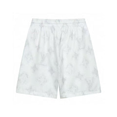 Men's jacquard letter beach pants