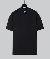 Men's round neck short sleeved T-shirt