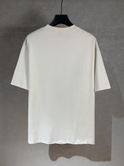 Men's round neck short sleeved T-shirt