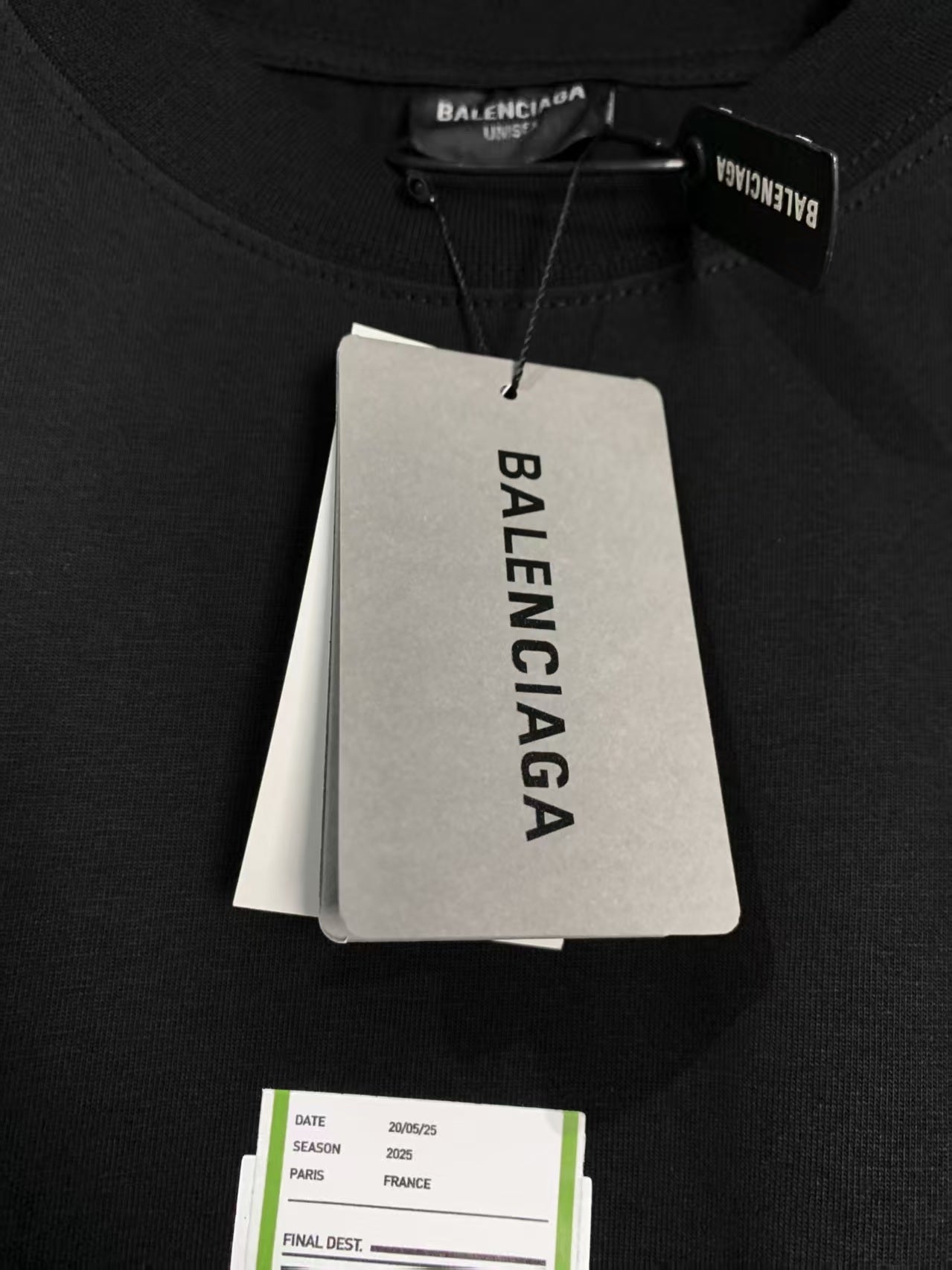 Men's round neck short sleeved T-shirt