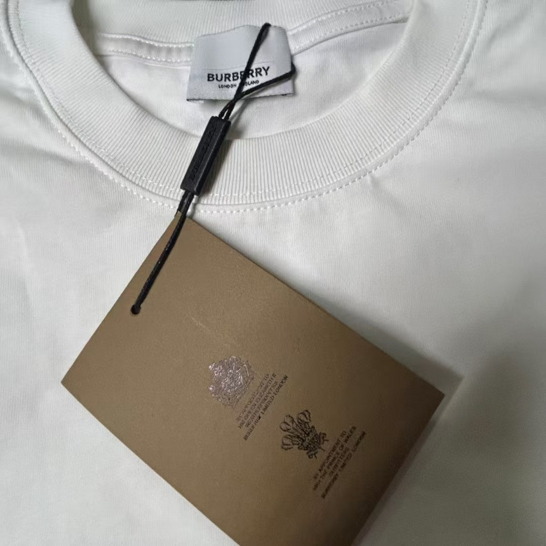 Men's embroidered short sleeved T-shirt