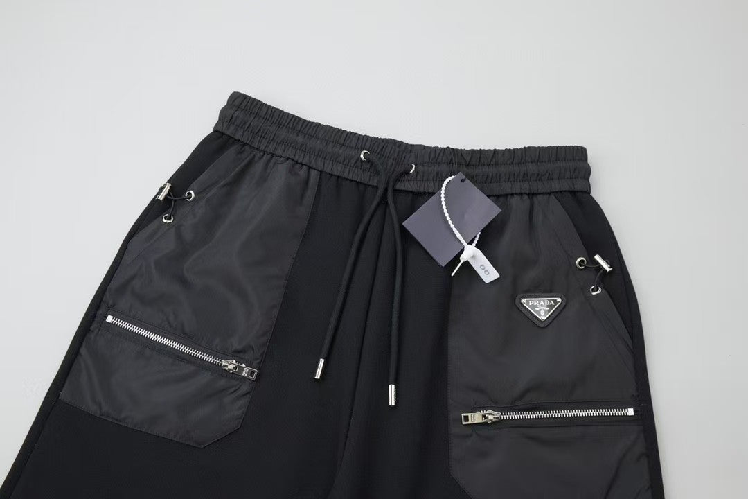 New shorts with pocket splicing hardware shorts