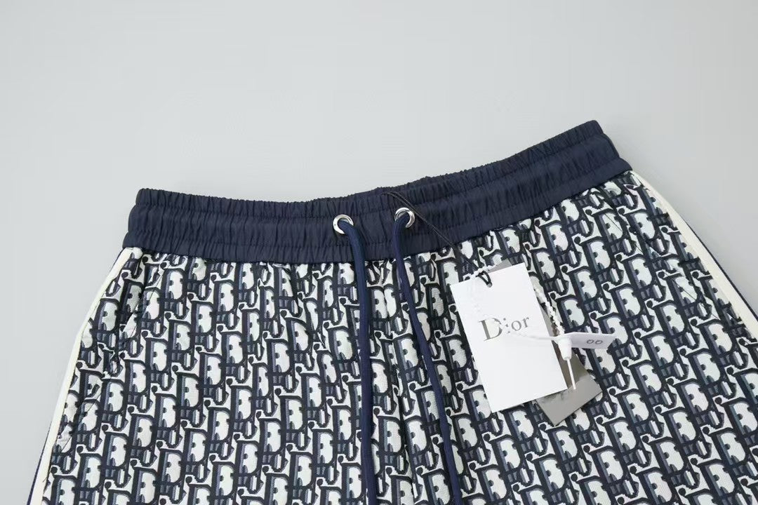 New Classic Old Flower Jacquard Shorts