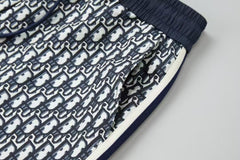 New Classic Old Flower Jacquard Shorts