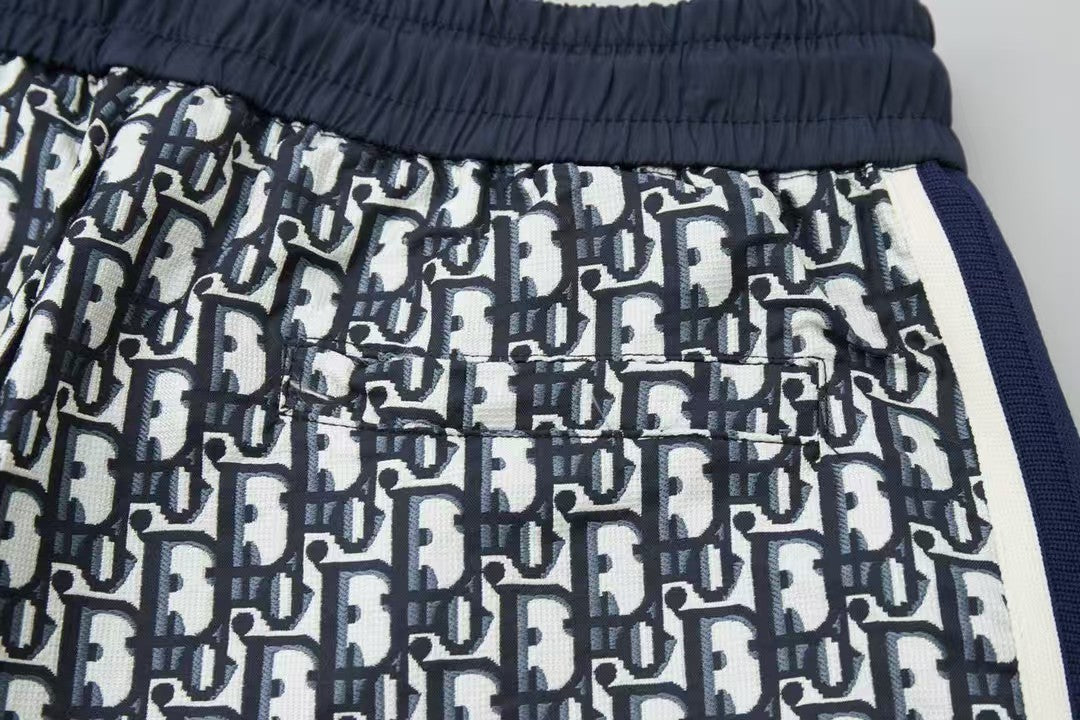 New Classic Old Flower Jacquard Shorts