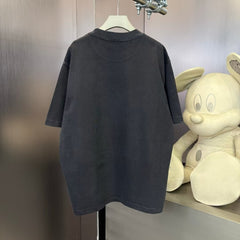 Men's round neck short sleeved T-shirt