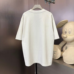 Men's round neck short sleeved T-shirt