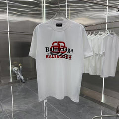 Men's round neck short sleeved T-shirt