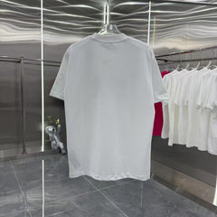 Men's round neck short sleeved T-shirt