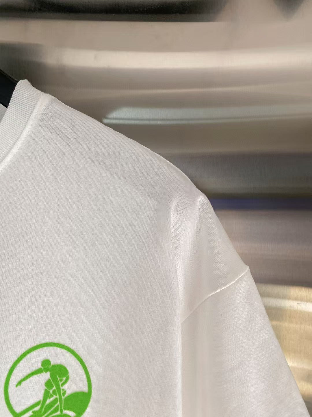Men's round neck short sleeved T-shirt