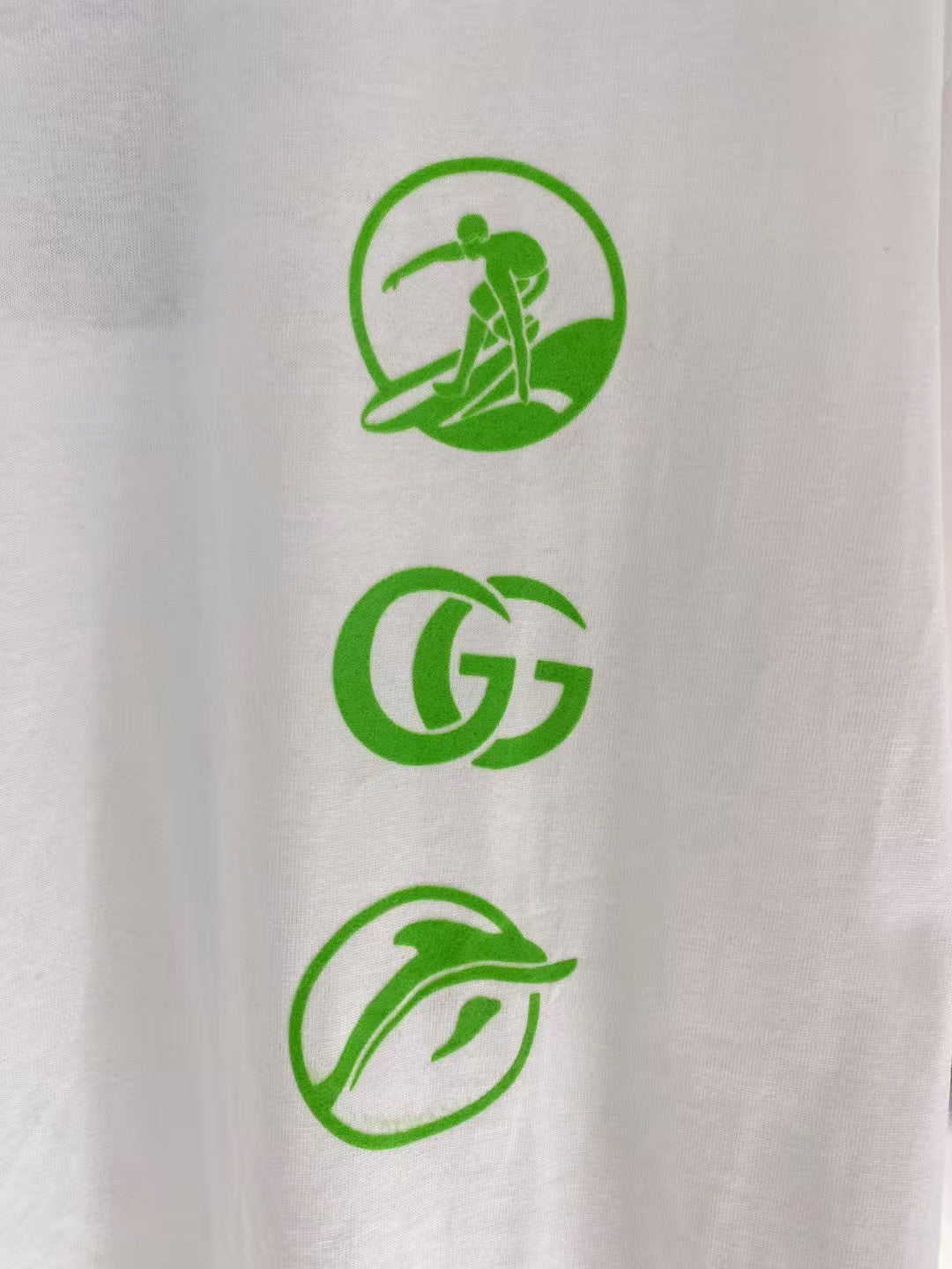 Men's round neck short sleeved T-shirt