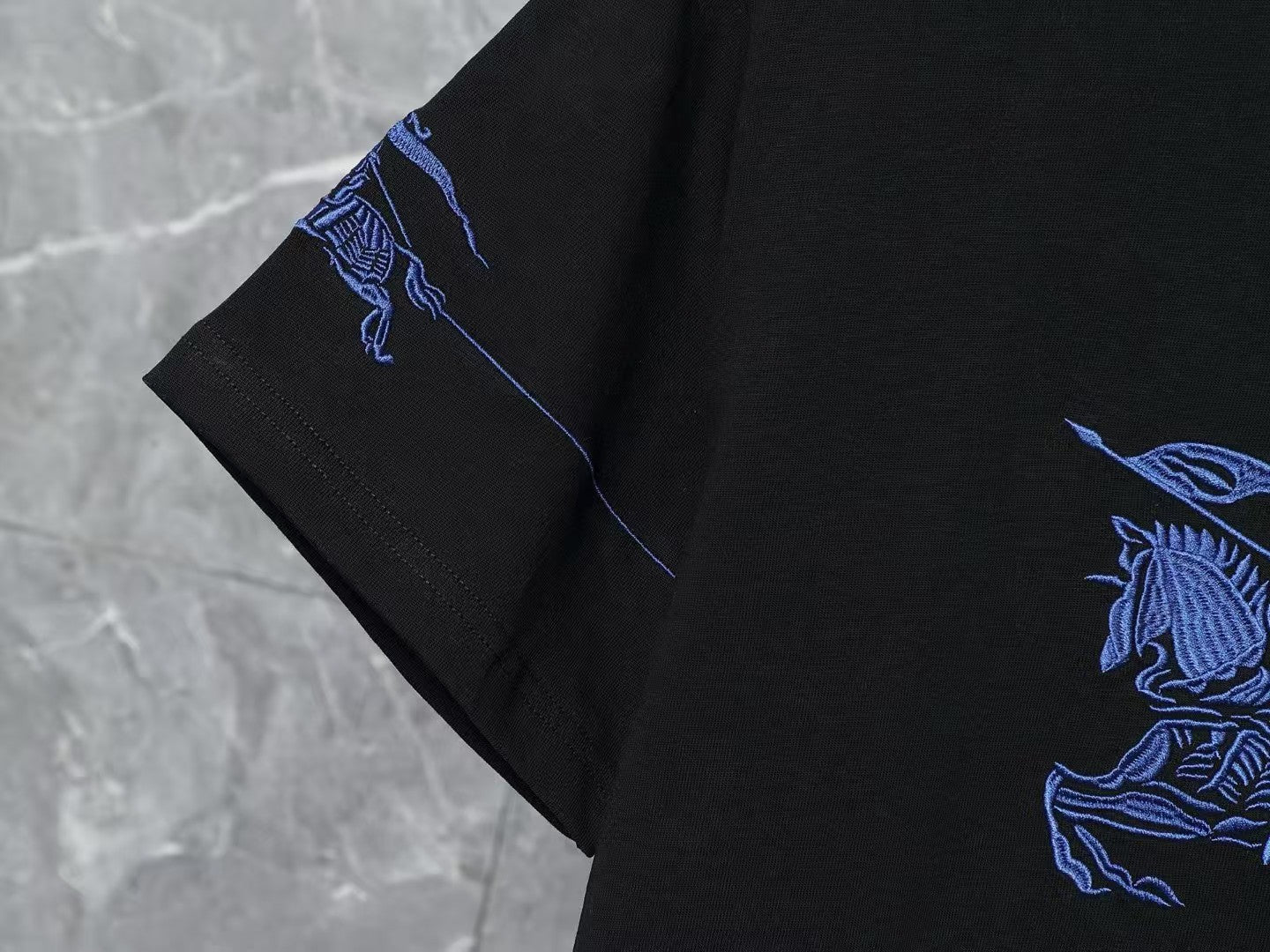 Men's warhorse embroidered short sleeved T-shirt