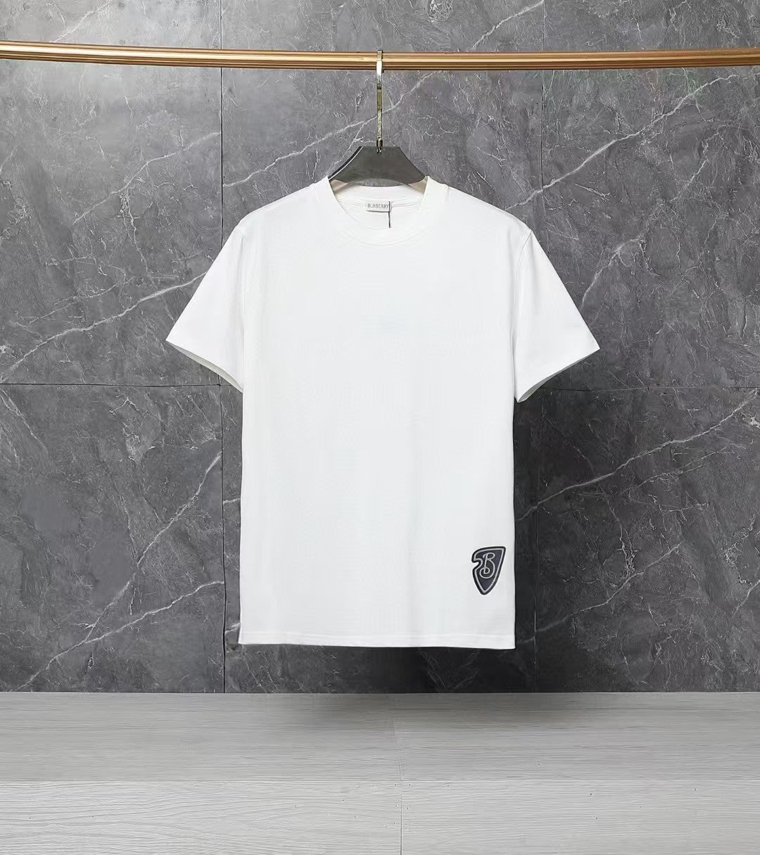 Men's printed short sleeved T-shirt