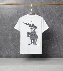 Men's printed short sleeved T-shirt