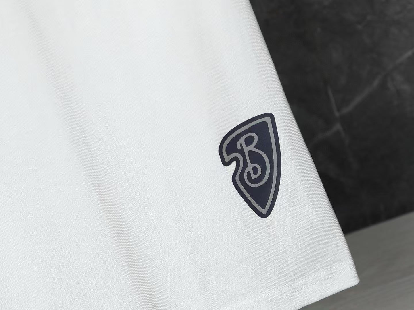 Men's printed short sleeved T-shirt