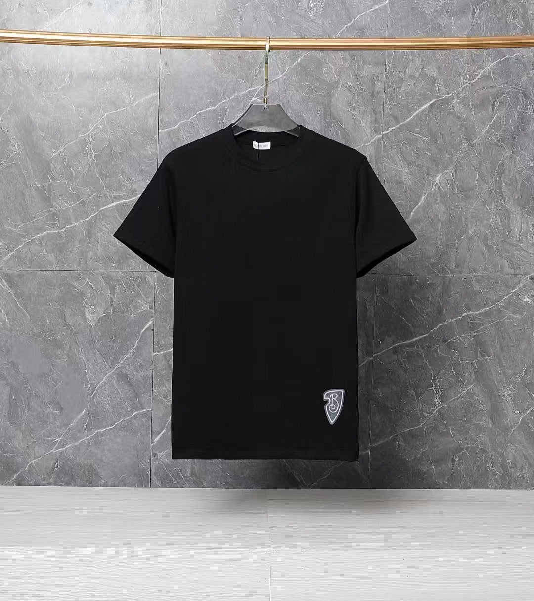 Men's printed short sleeved T-shirt