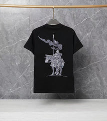 Men's printed short sleeved T-shirt