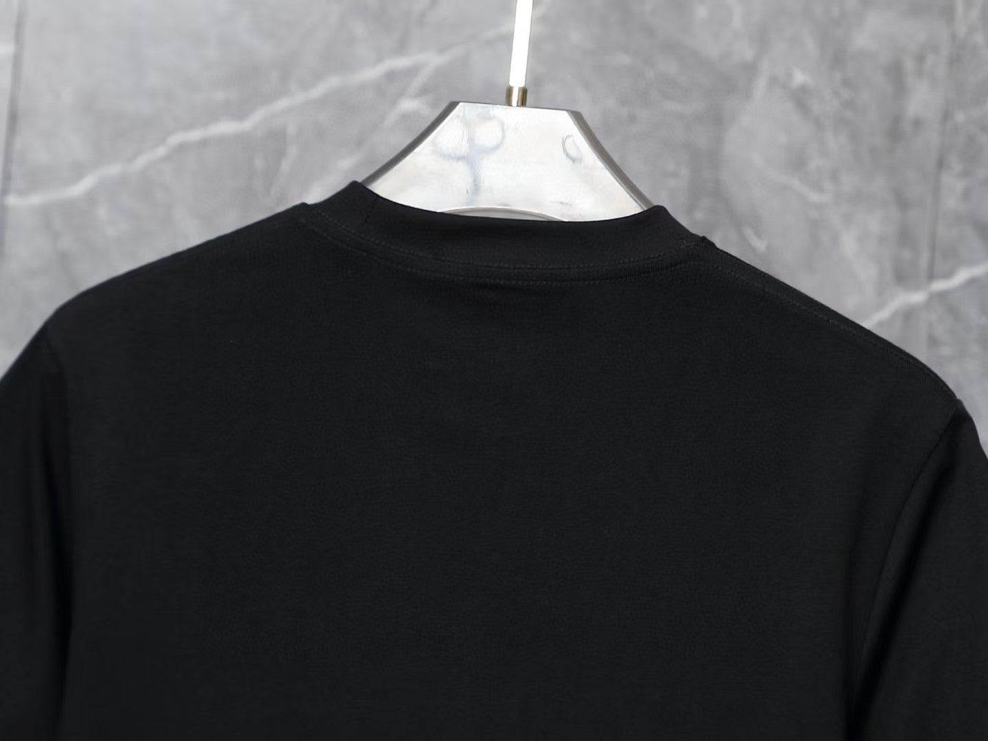 Men's printed round neck short sleeved T-shirt