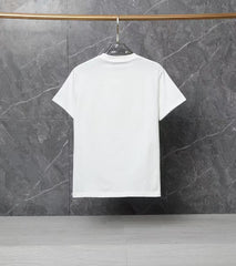 Men's printed round neck short sleeved T-shirt