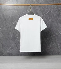 Men's full printed short sleeved T-shirt