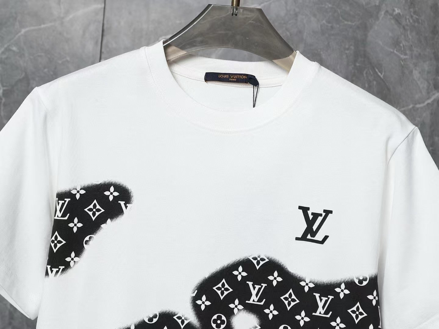 Men's full printed short sleeved T-shirt