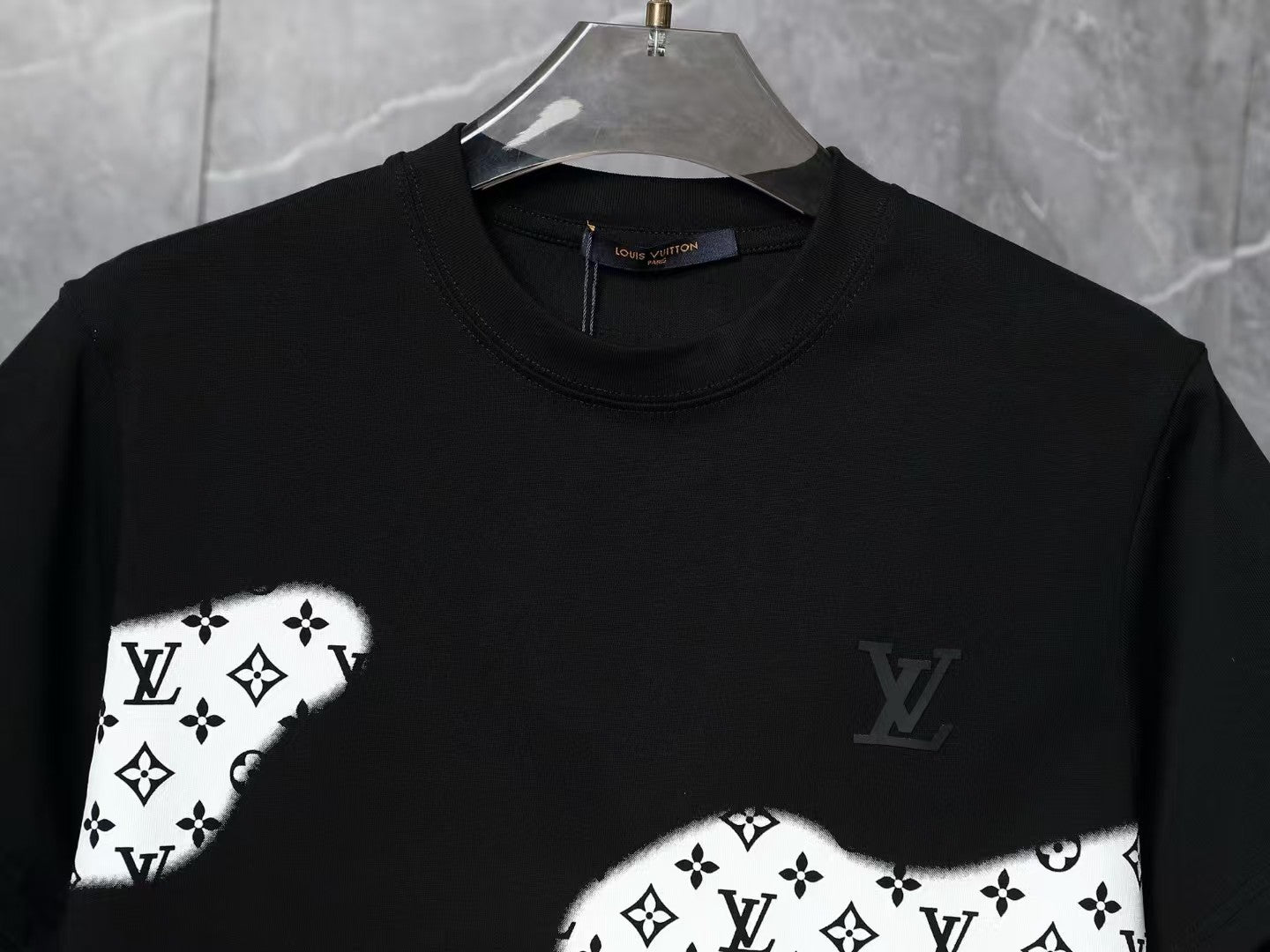Men's full printed short sleeved T-shirt