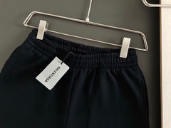 Men's embroidered pure cotton casual pants