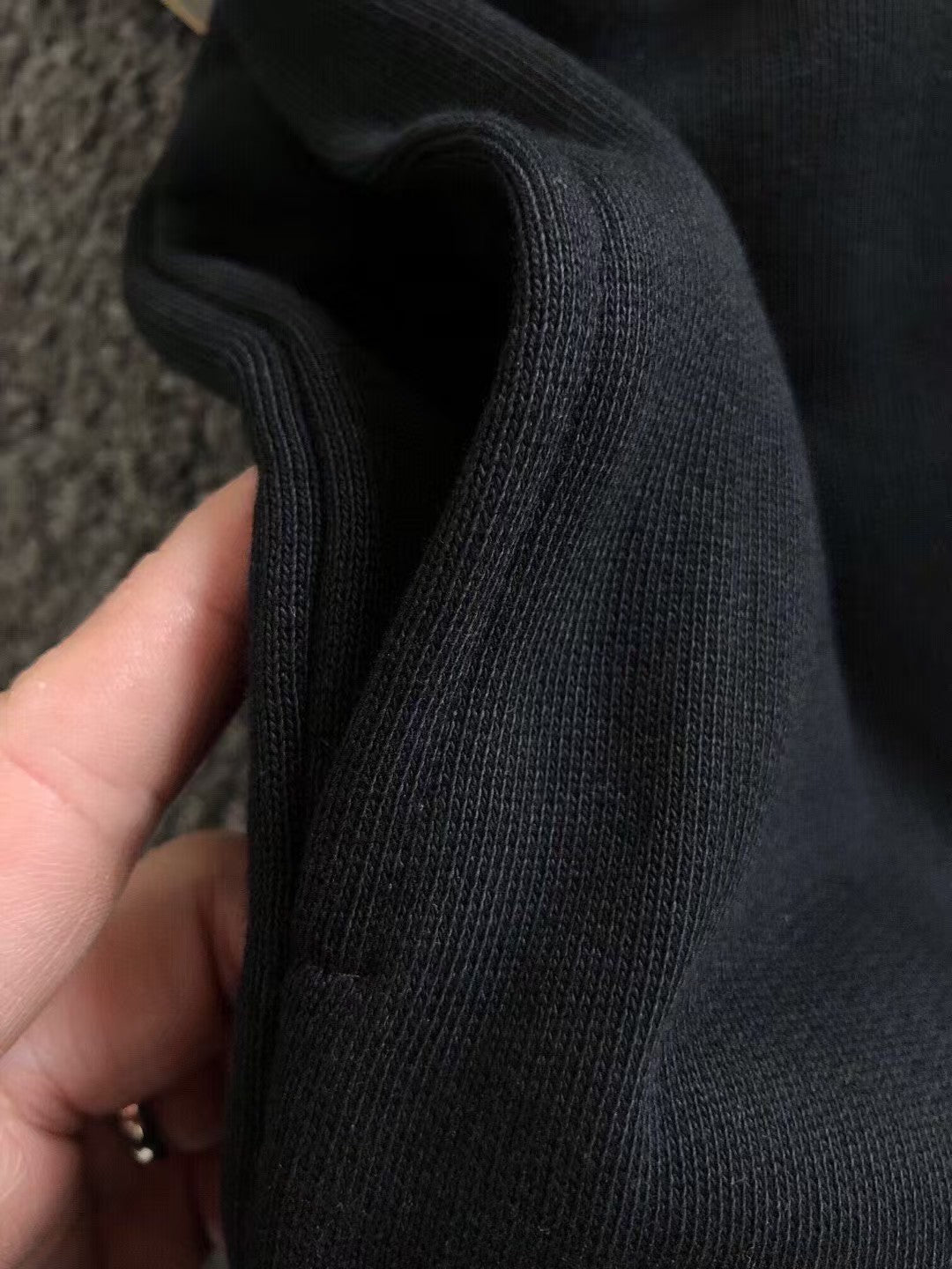 Men's embroidered pure cotton casual pants