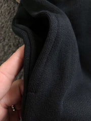 Men's embroidered pure cotton casual pants