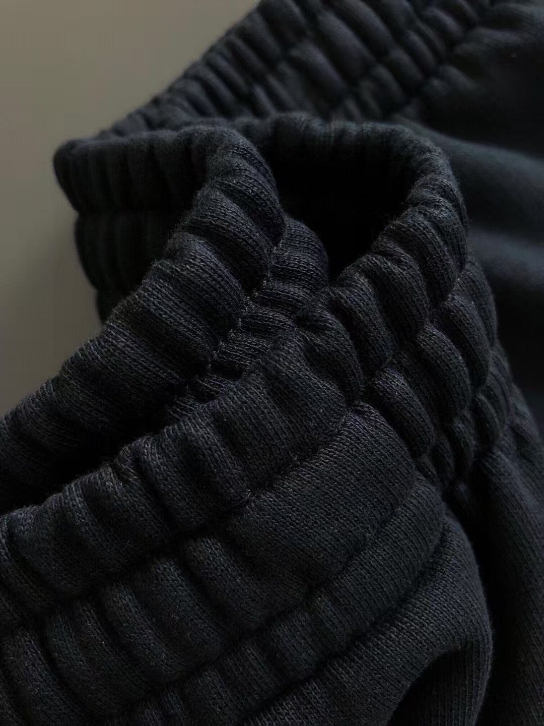 Men's embroidered pure cotton casual pants