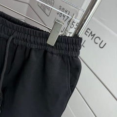 Men's embroidered looped shorts