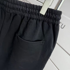 Men's embroidered looped shorts