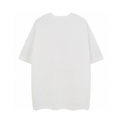 Men's printed round neck short sleeved T-shirt