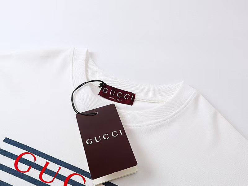 Men's printed round neck short sleeved T-shirt