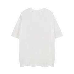 Men's printed round neck short sleeved T-shirt