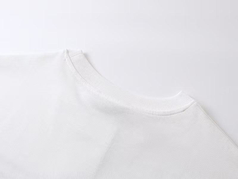 Men's printed round neck short sleeved T-shirt