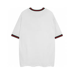 Men's round neck short sleeved T-shirt
