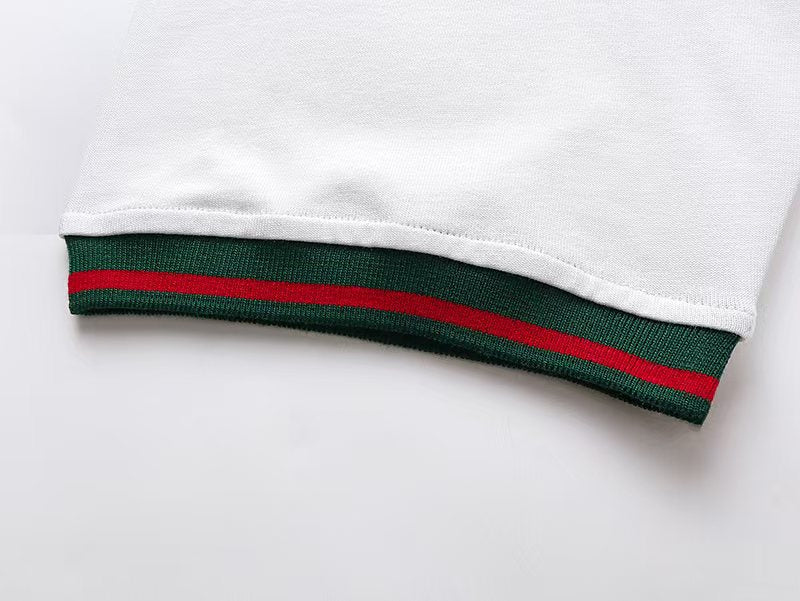 Men's round neck short sleeved T-shirt