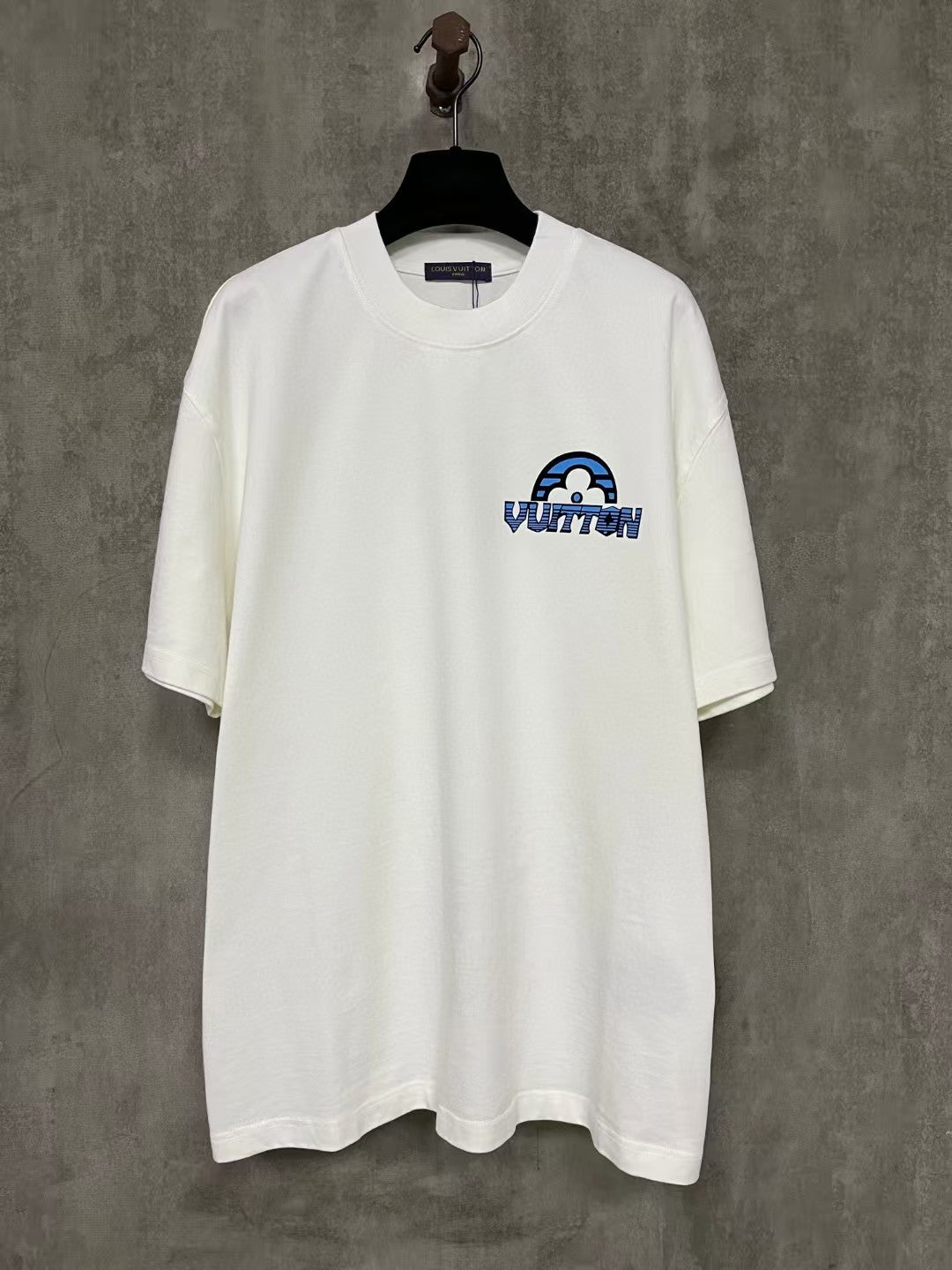 Men's printed round neck short sleeved T-shirt
