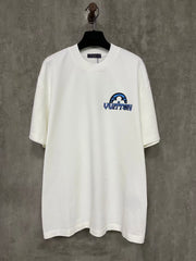 Men's printed round neck short sleeved T-shirt
