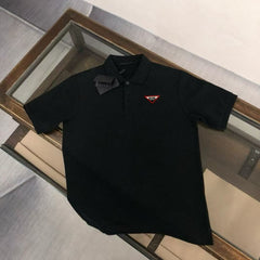 Men's collar short sleeved T-shirt