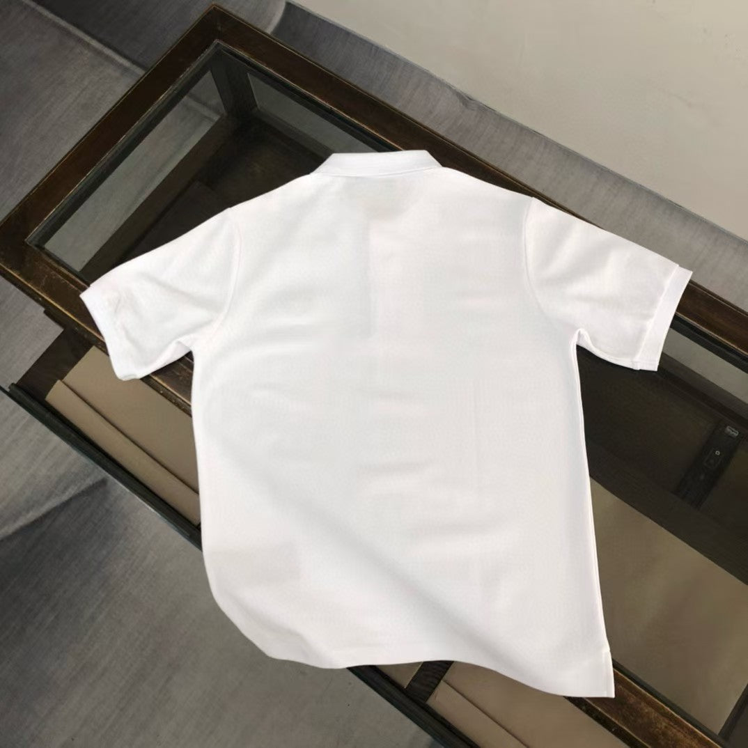 Men's collar short sleeved T-shirt