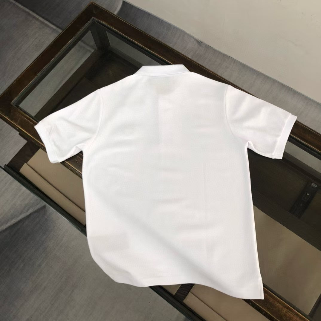 Men's collar short sleeved T-shirt