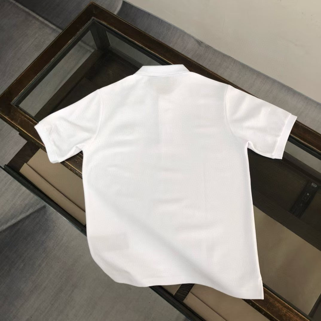 Men's collar short sleeved T-shirt