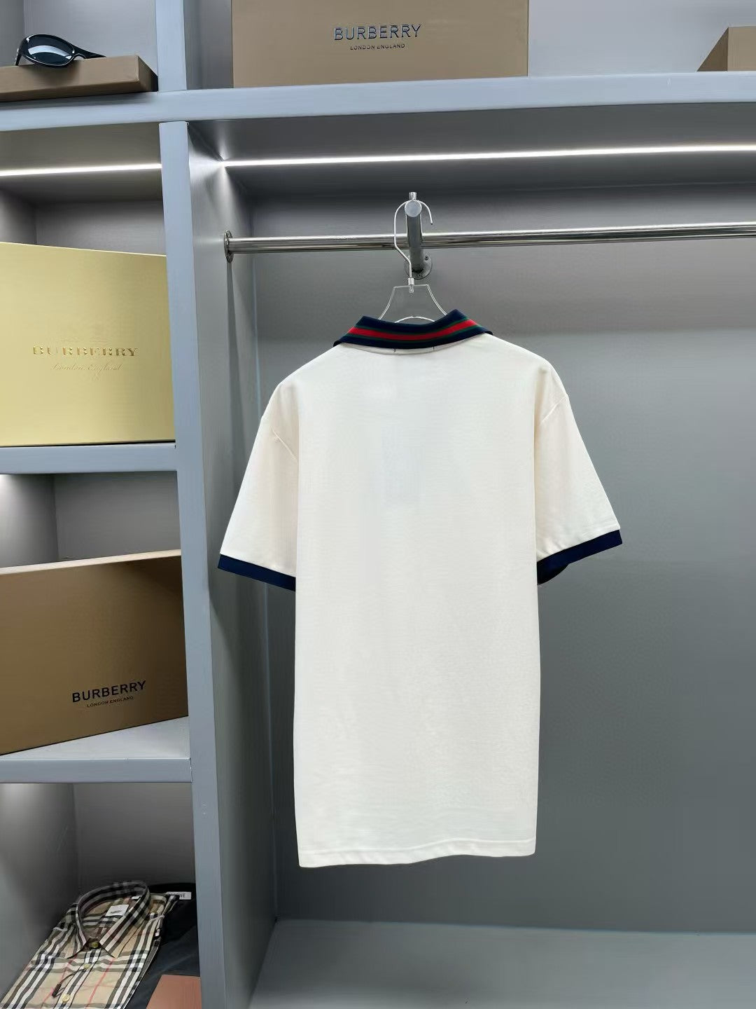 Men's and women's new pocket embroidered short sleeved T-shirt