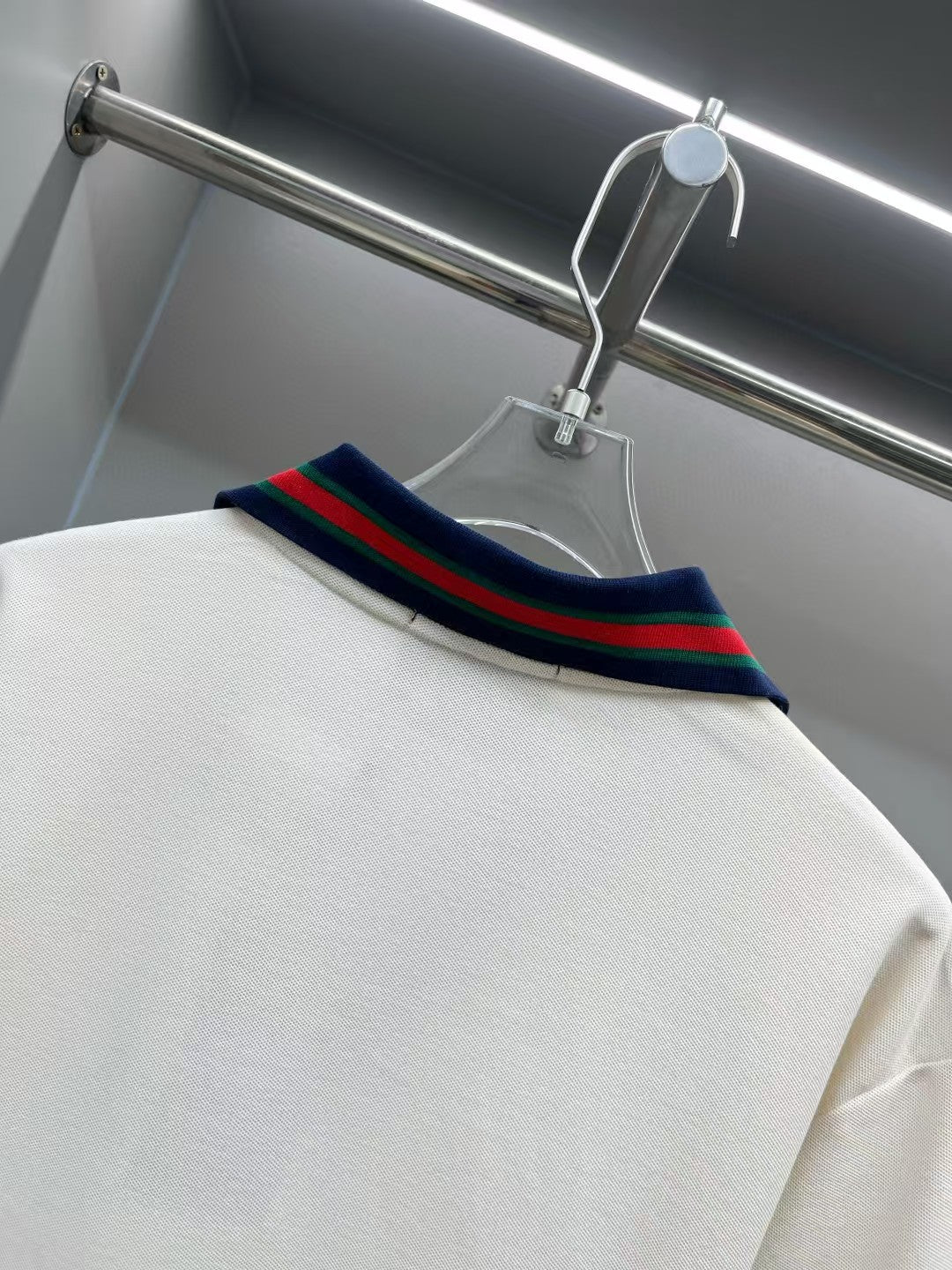 Men's and women's new pocket embroidered short sleeved T-shirt